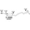 MTS 01.60685 End Silencer